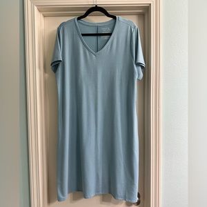 Time and Tru Blue Dress size XL